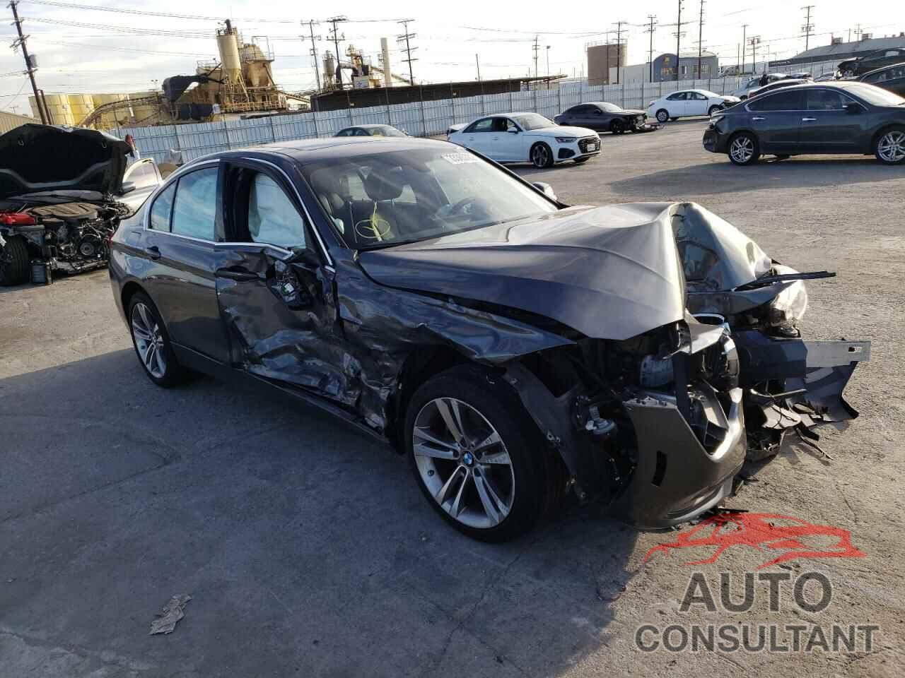 BMW 3 SERIES 2017 - WBA8B9G3XHNU54656