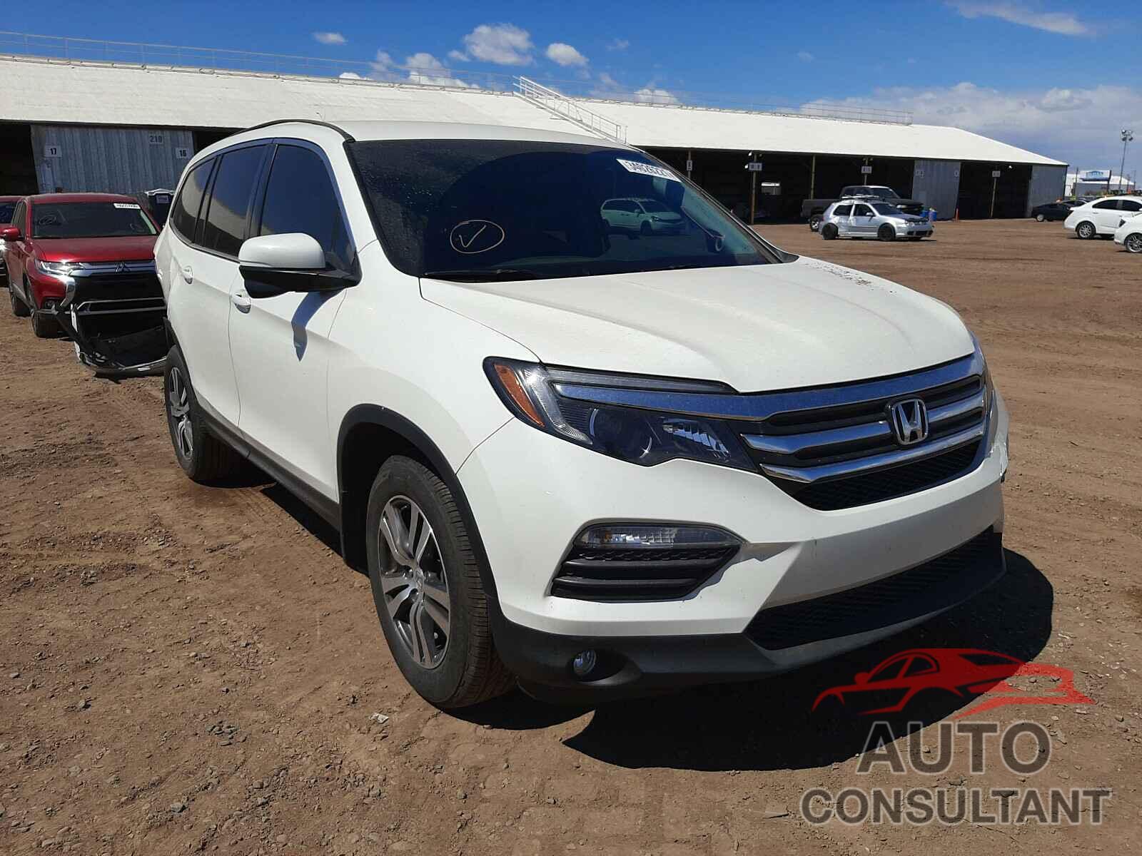 HONDA PILOT 2017 - 5FNYF5H31HB046351