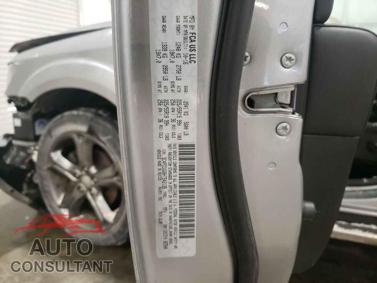 DODGE JOURNEY 2017 - 3C4PDDGG8HT542135