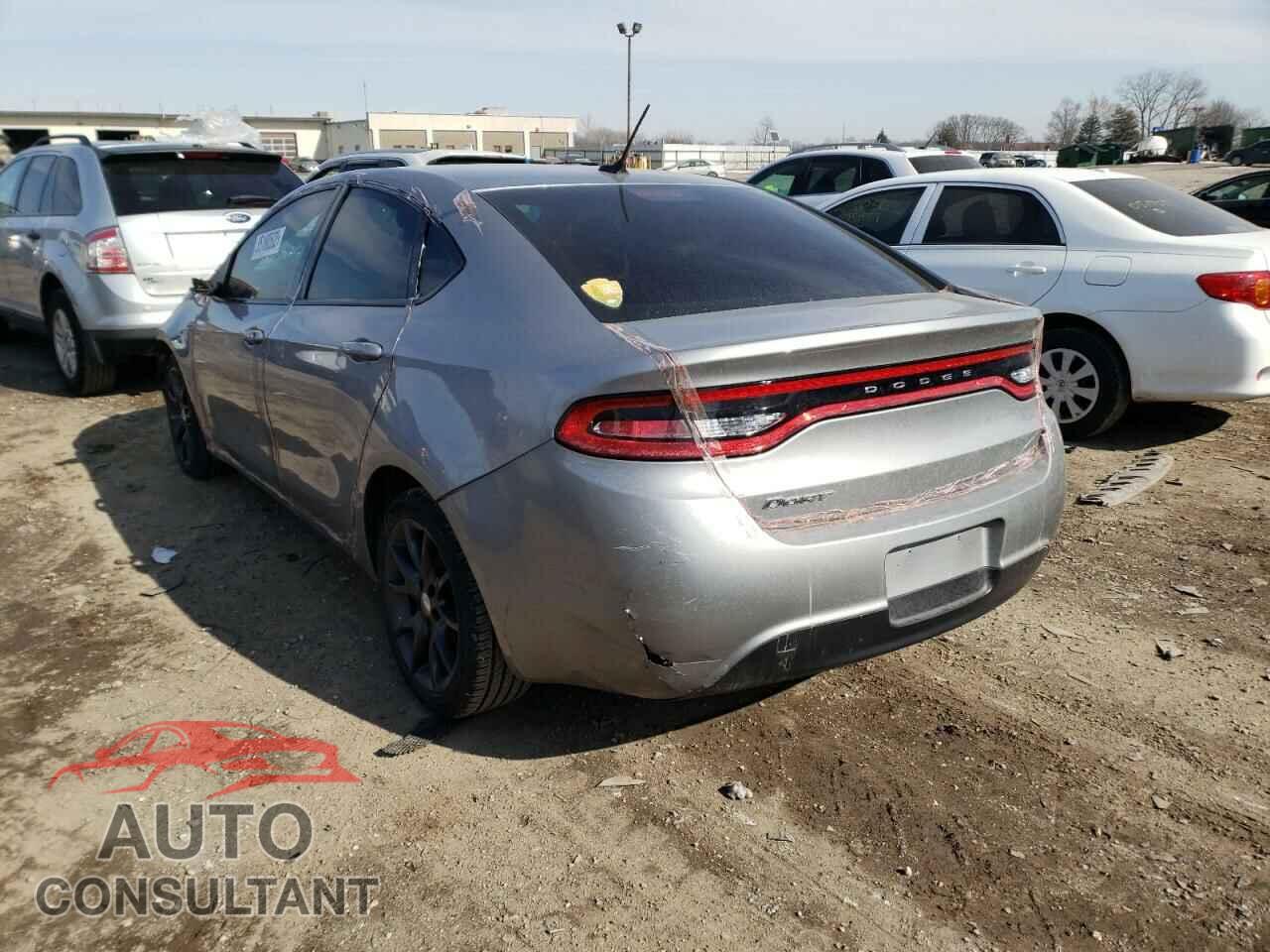 DODGE DART 2016 - 1C3CDFAA7GD736663
