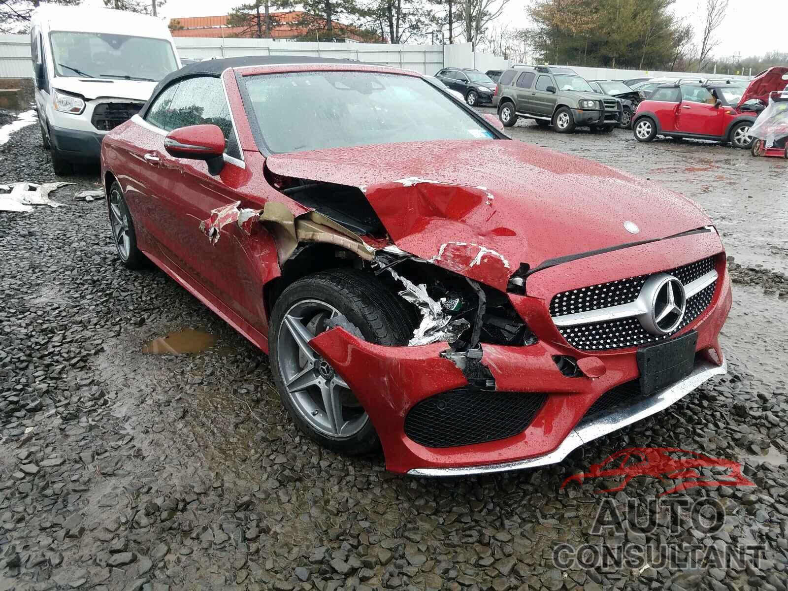 MERCEDES-BENZ C CLASS 2017 - WDDWK4KB6HF506957