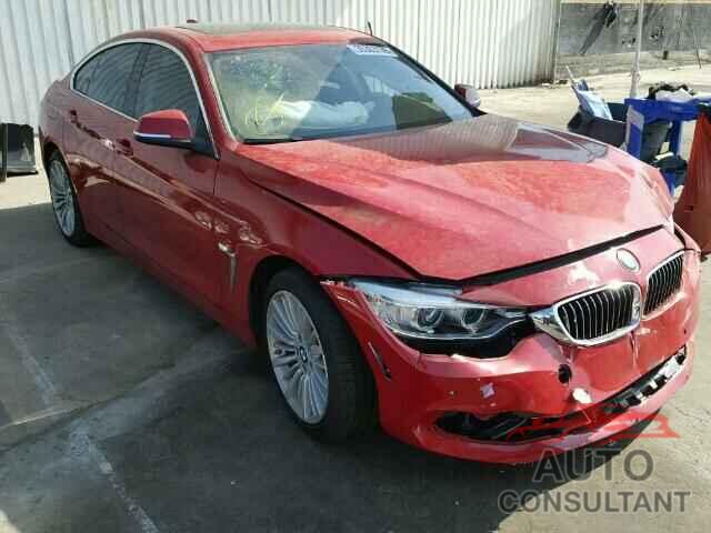 BMW 4 SERIES 2015 - WBA4A5C52FG052486