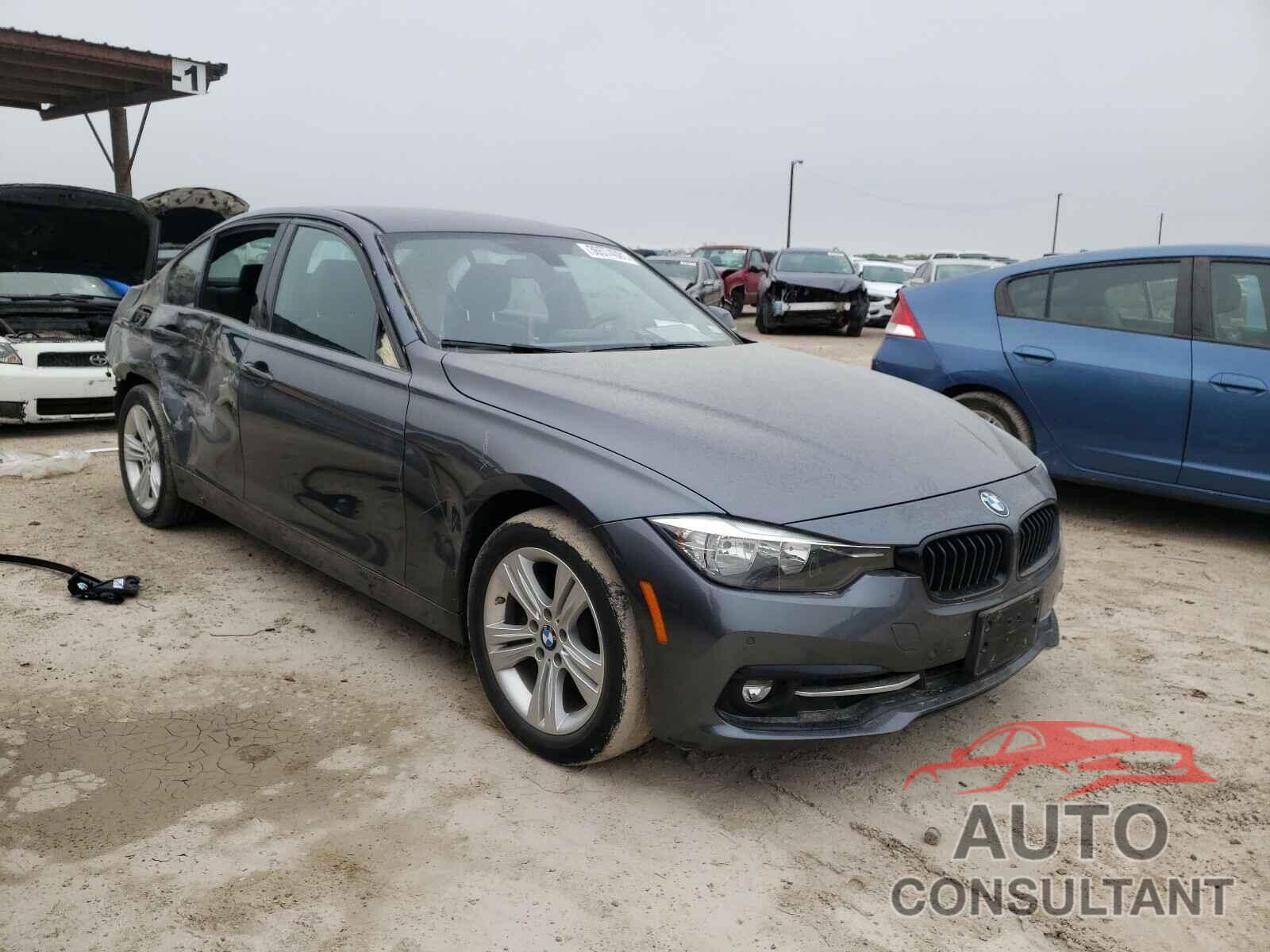 BMW 3 SERIES 2017 - WBA8B9G34HNU55933
