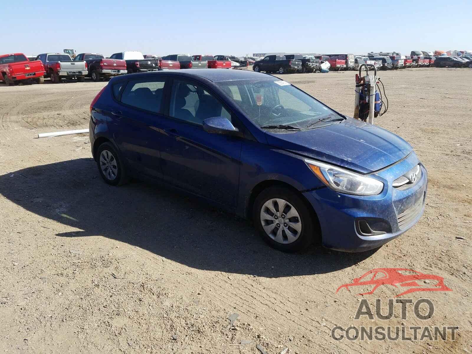 HYUNDAI ACCENT 2017 - KMHCT5AEXHU343328