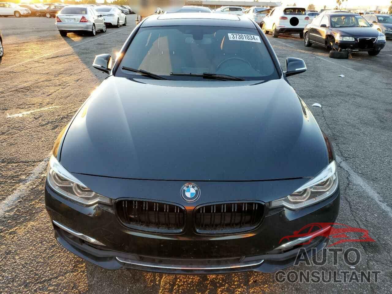 BMW 3 SERIES 2016 - WBA8B3G59GNT62435