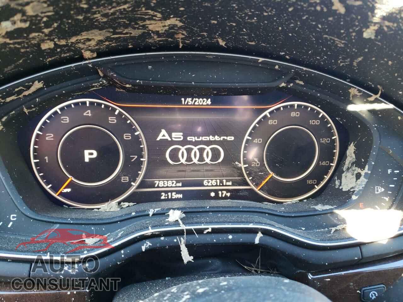 AUDI A5 2018 - WAUBNCF59JA011263