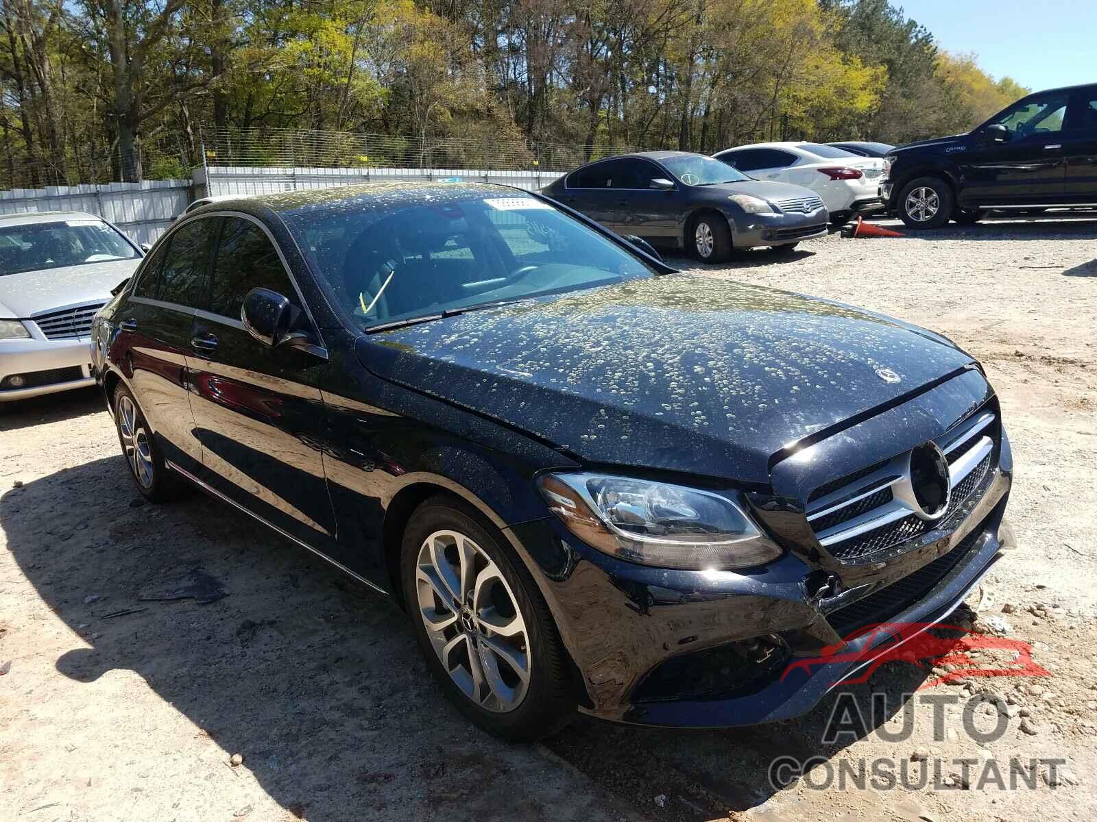 MERCEDES-BENZ C CLASS 2018 - 55SWF4JB0JU268385