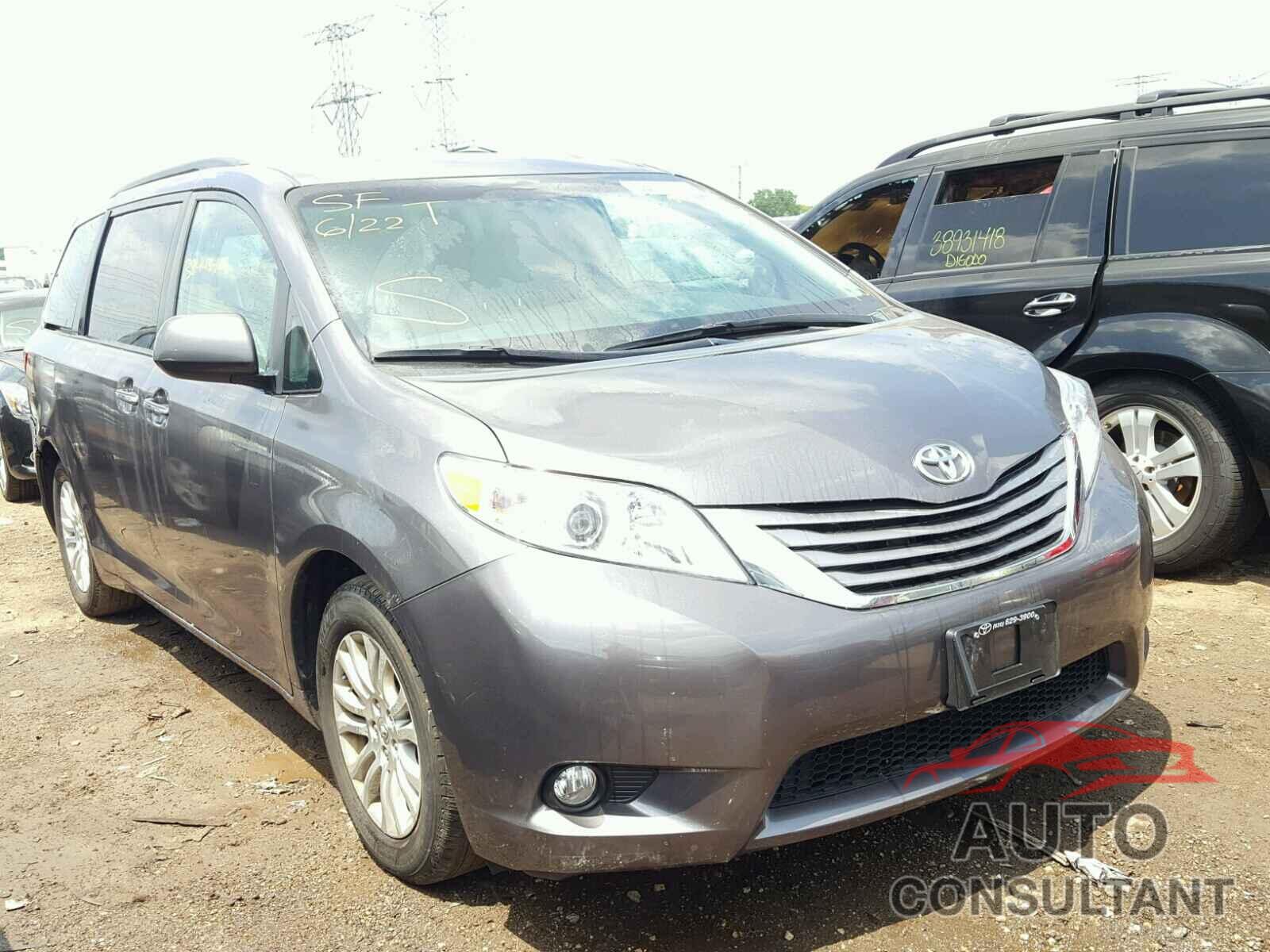 TOYOTA SIENNA 2015 - 5TDYK3DC8FS687883