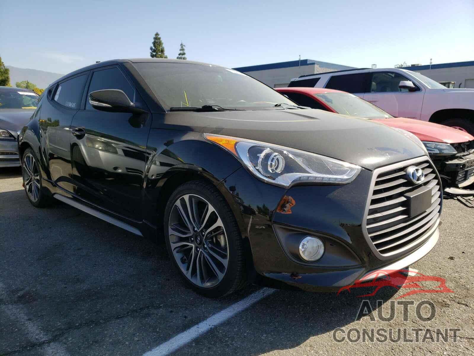 HYUNDAI VELOSTER 2017 - KMHTC6AE9HU314330