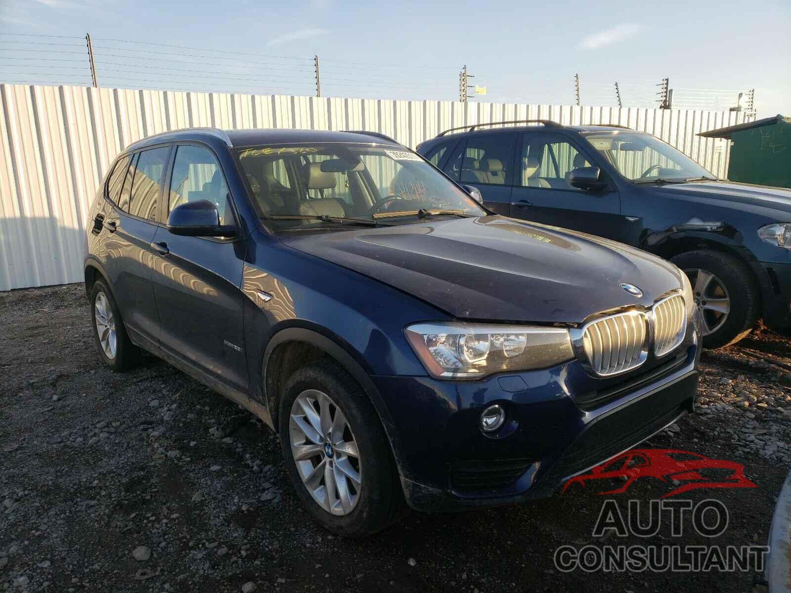 BMW X3 2016 - 5UXWX9C5XG0D82728
