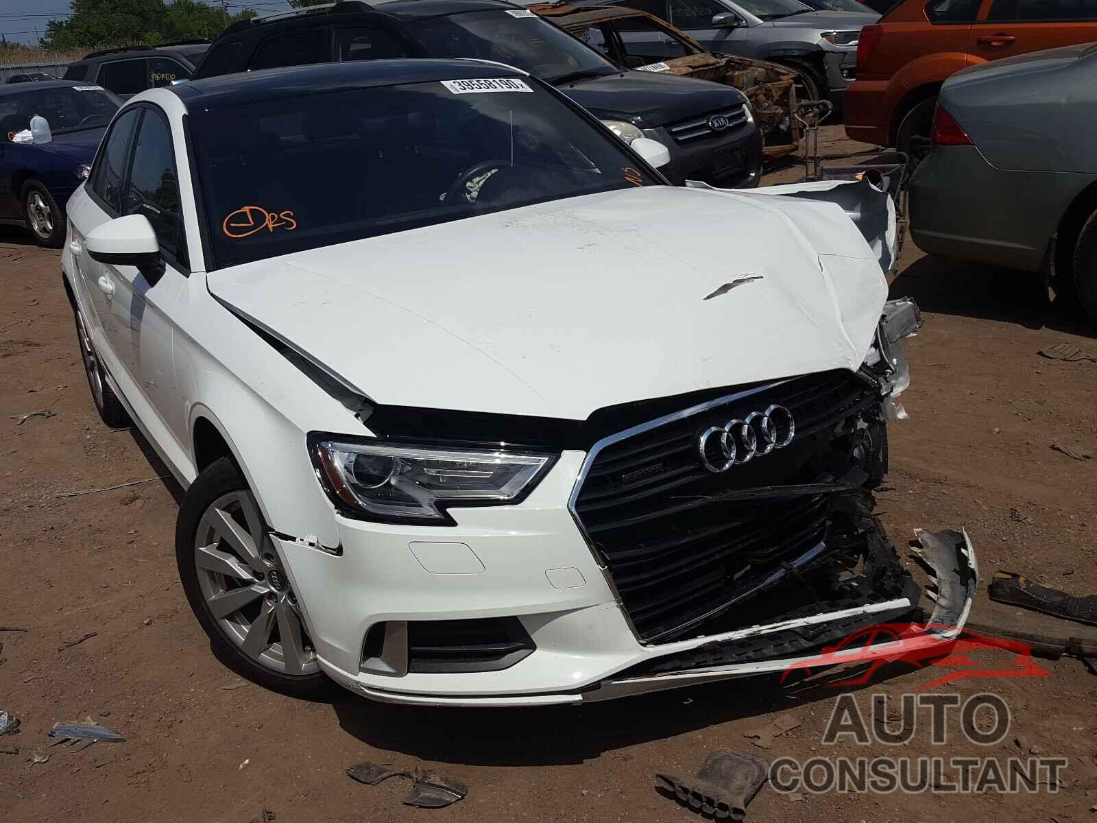 AUDI A3 2017 - WAUB8GFF1H1043531