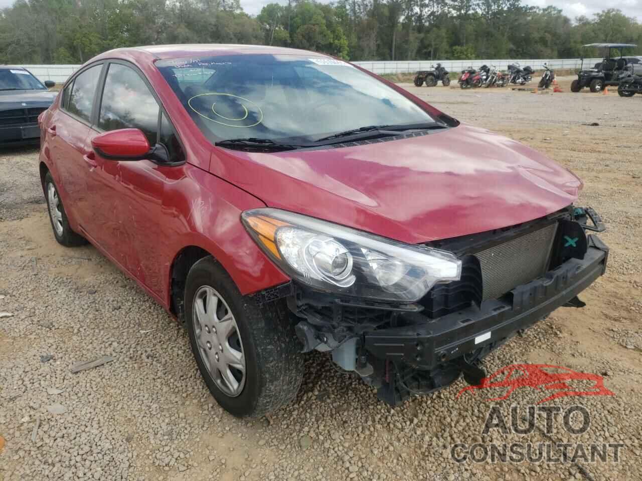 KIA FORTE 2016 - KNAFK4A69G5564223