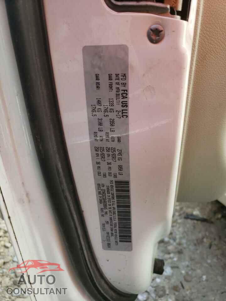 DODGE CARAVAN 2017 - 2C4RDGCG6HR698645