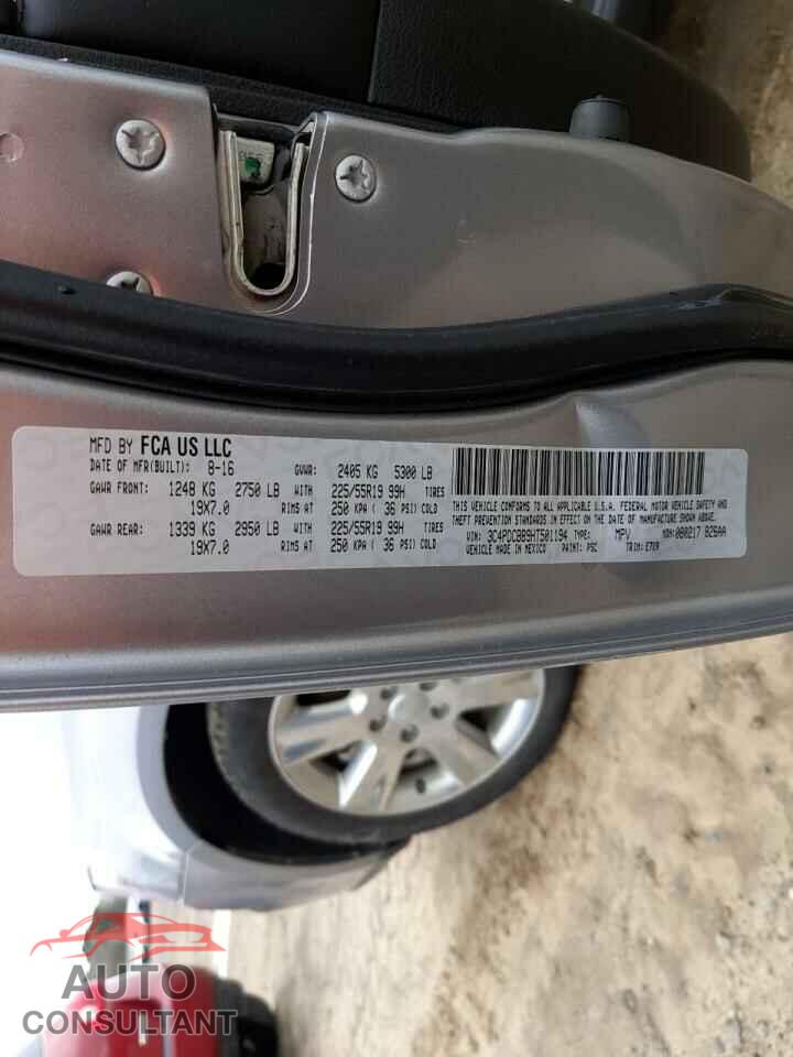 DODGE JOURNEY 2017 - 3C4PDCBB9HT501194