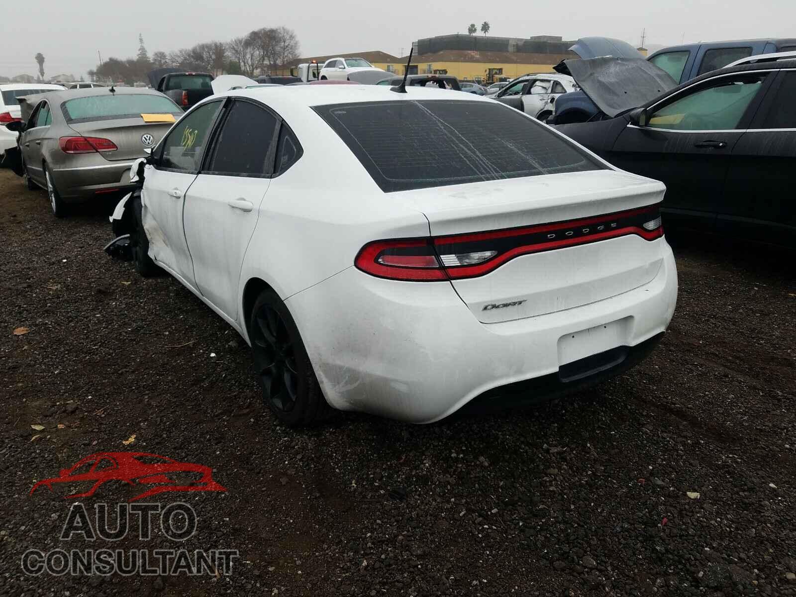 DODGE DART 2016 - 1C3CDFAA9GD516232