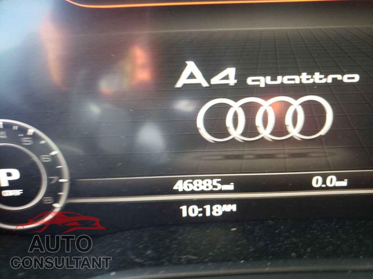 AUDI A4 2017 - WAUDNAF40HN047043