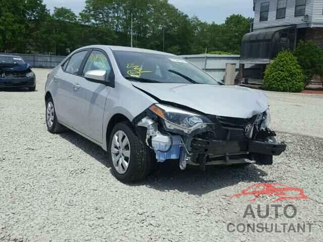 TOYOTA COROLLA 2016 - 2T1BURHE1GC487579