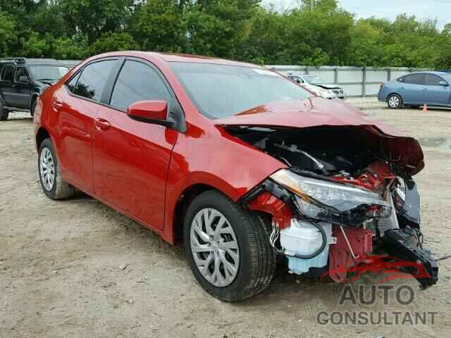 TOYOTA COROLLA 2017 - 2T1BURHEXHC841634