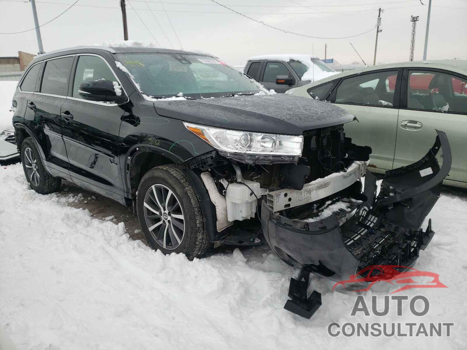 TOYOTA HIGHLANDER 2017 - 5TDJZRFH2HS454531