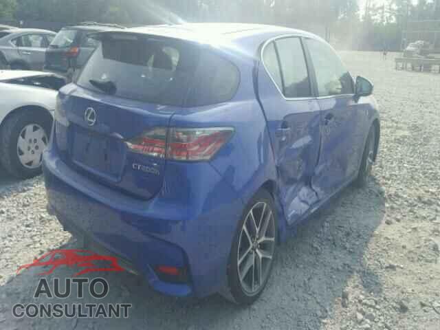 LEXUS CT 200 2015 - JTHKD5BH4F2240127