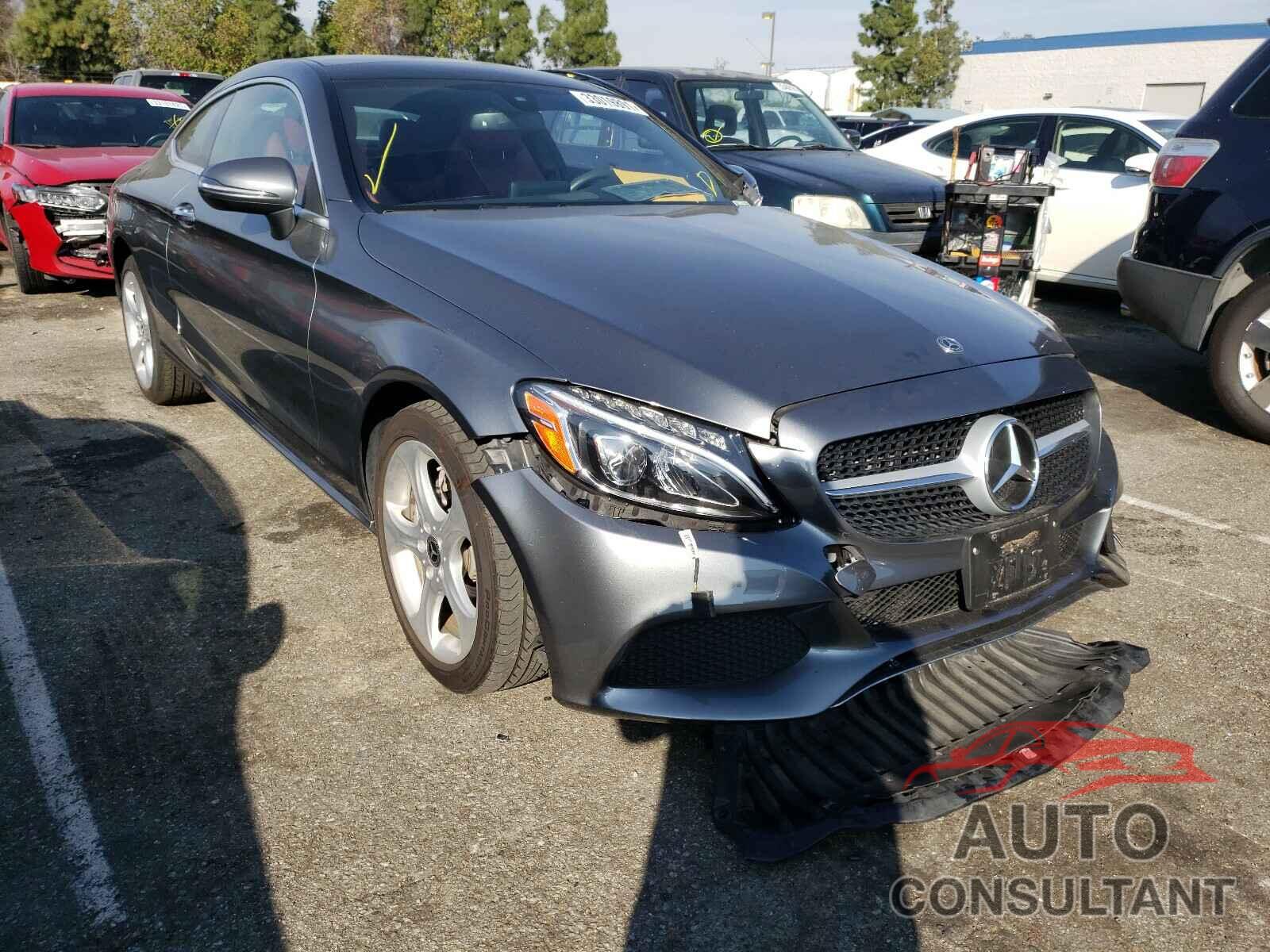 MERCEDES-BENZ C CLASS 2017 - WDDWJ4JB5HF594288