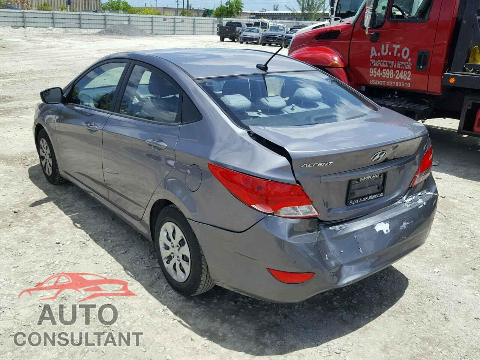 HYUNDAI ACCENT 2015 - KMHCT4AE8FU839686