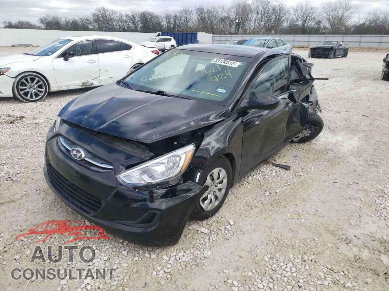 HYUNDAI ACCENT 2017 - KMHCT4AE3HU321424