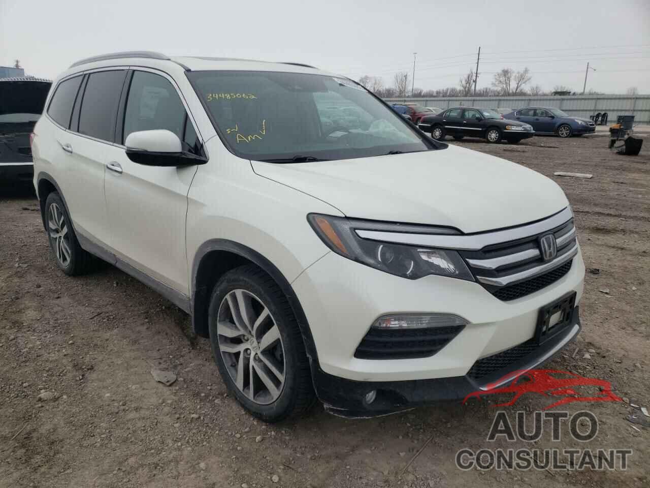 HONDA PILOT 2016 - JTND4MBE8N3155449
