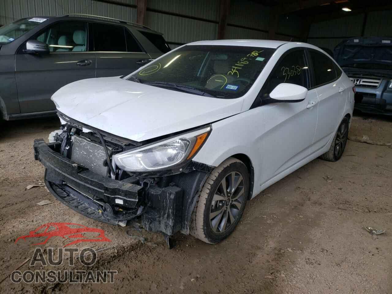 HYUNDAI ACCENT 2017 - KMHCT4AE9HU345940