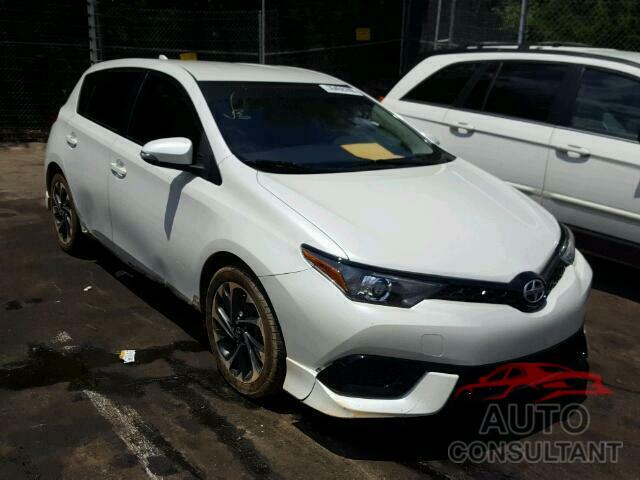 TOYOTA SCION 2016 - JTNKARJEXGJ508397