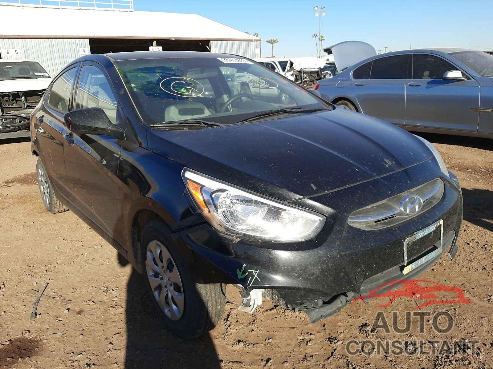 HYUNDAI ACCENT 2016 - KMHCT4AE7GU101864