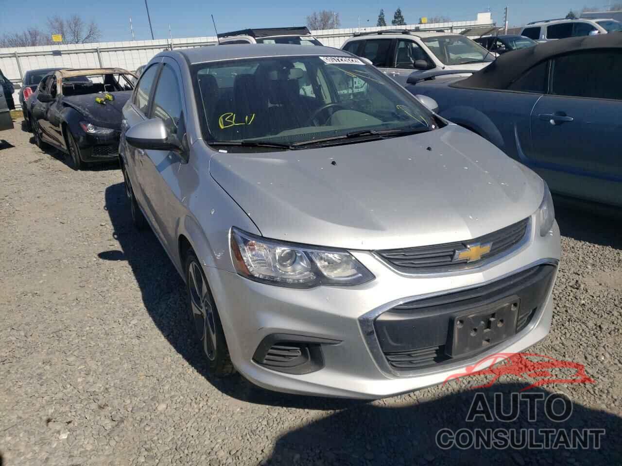 CHEVROLET SONIC 2020 - 1G1JF5SB3L4114854