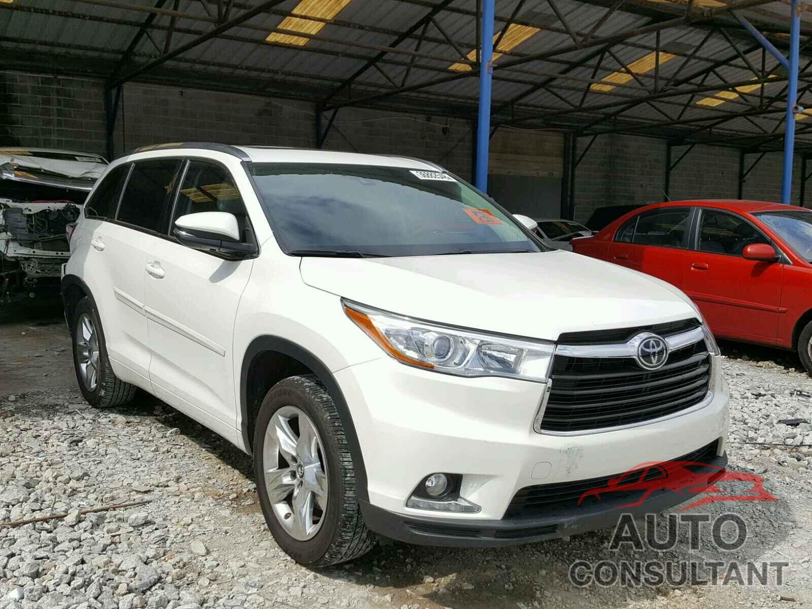 TOYOTA HIGHLANDER 2016 - 5TDYKRFHXGS125254