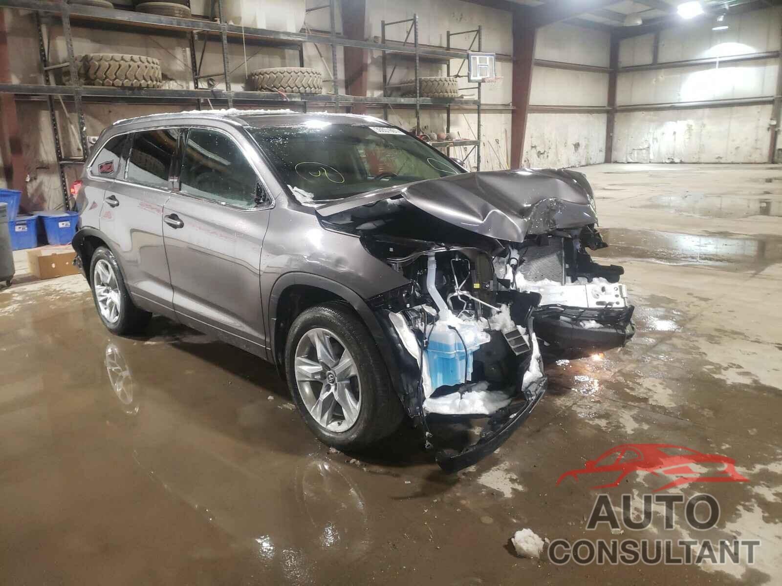 TOYOTA HIGHLANDER 2019 - 5TDDZRFHXKS917035