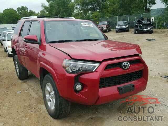 TOYOTA 4RUNNER 2015 - JTEBU5JR5F5215789