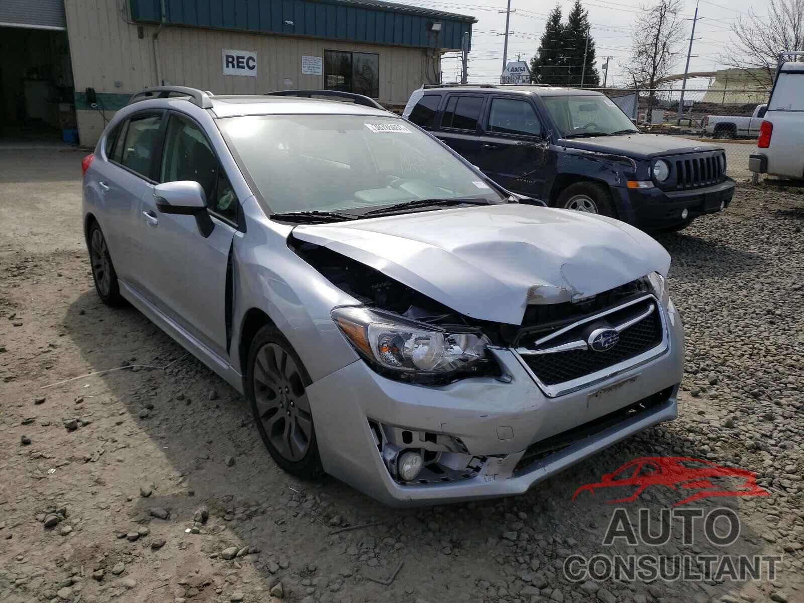 SUBARU IMPREZA 2016 - JF1GPAU66G8233607