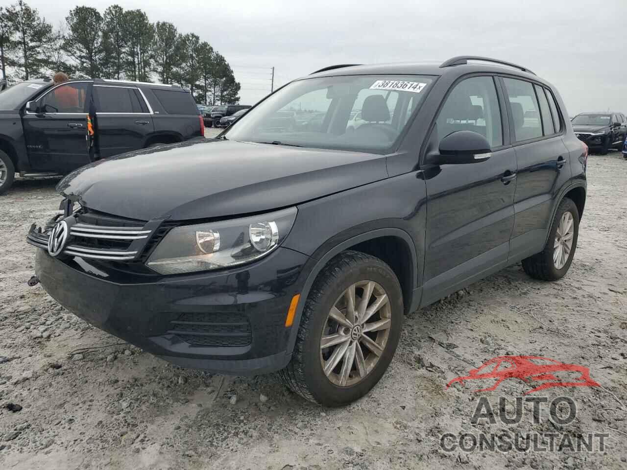 VOLKSWAGEN TIGUAN 2017 - WVGAV7AX7HK053090