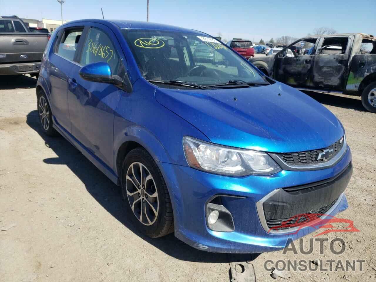 CHEVROLET SONIC 2018 - 1G1JD6SH6J4122024