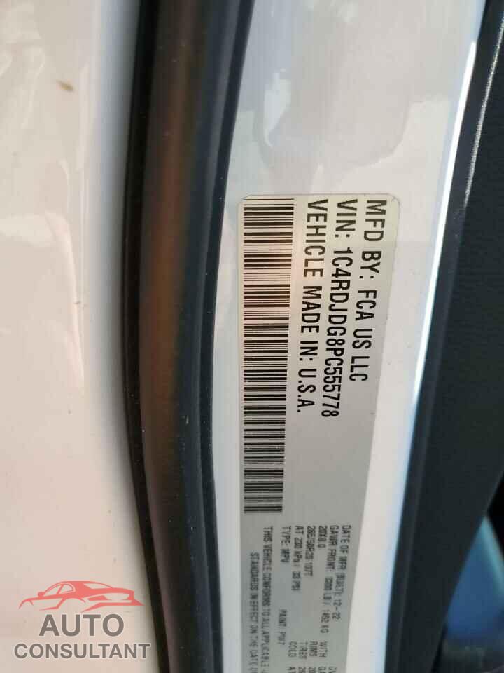 DODGE DURANGO 2023 - 1C4RDJDG8PC555778