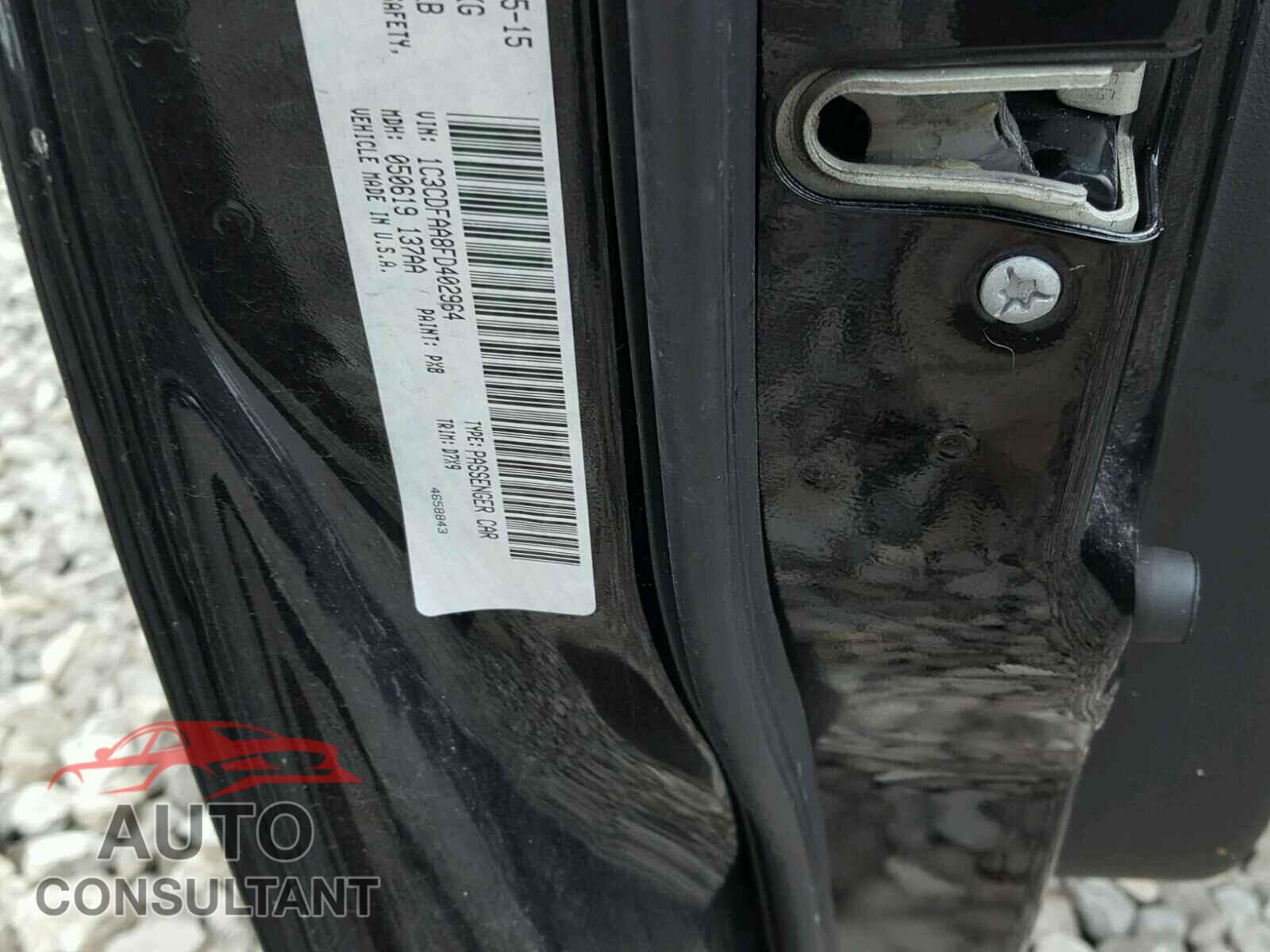 DODGE DART 2015 - 1C3CDFAA8FD402964