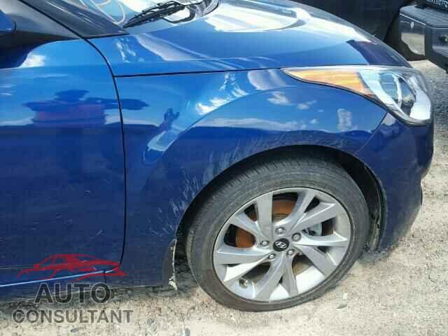 HYUNDAI VELOSTER 2016 - KMHTC6AD3GU287583