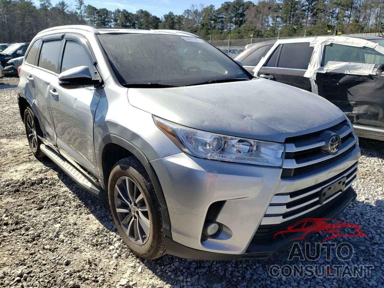 TOYOTA HIGHLANDER 2018 - 5TDKZRFH7JS546048