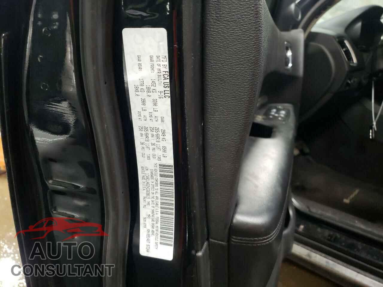 DODGE DURANGO 2017 - 1C4RDJAG2HC669815