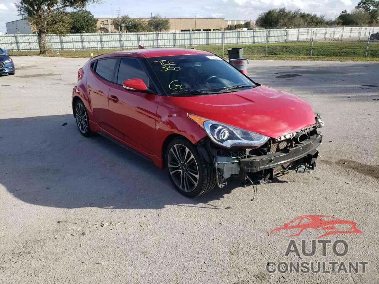 HYUNDAI VELOSTER 2016 - KMHTC6AE6GU281849