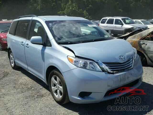 TOYOTA SIENNA 2015 - 5TDKK3DC3FS555250