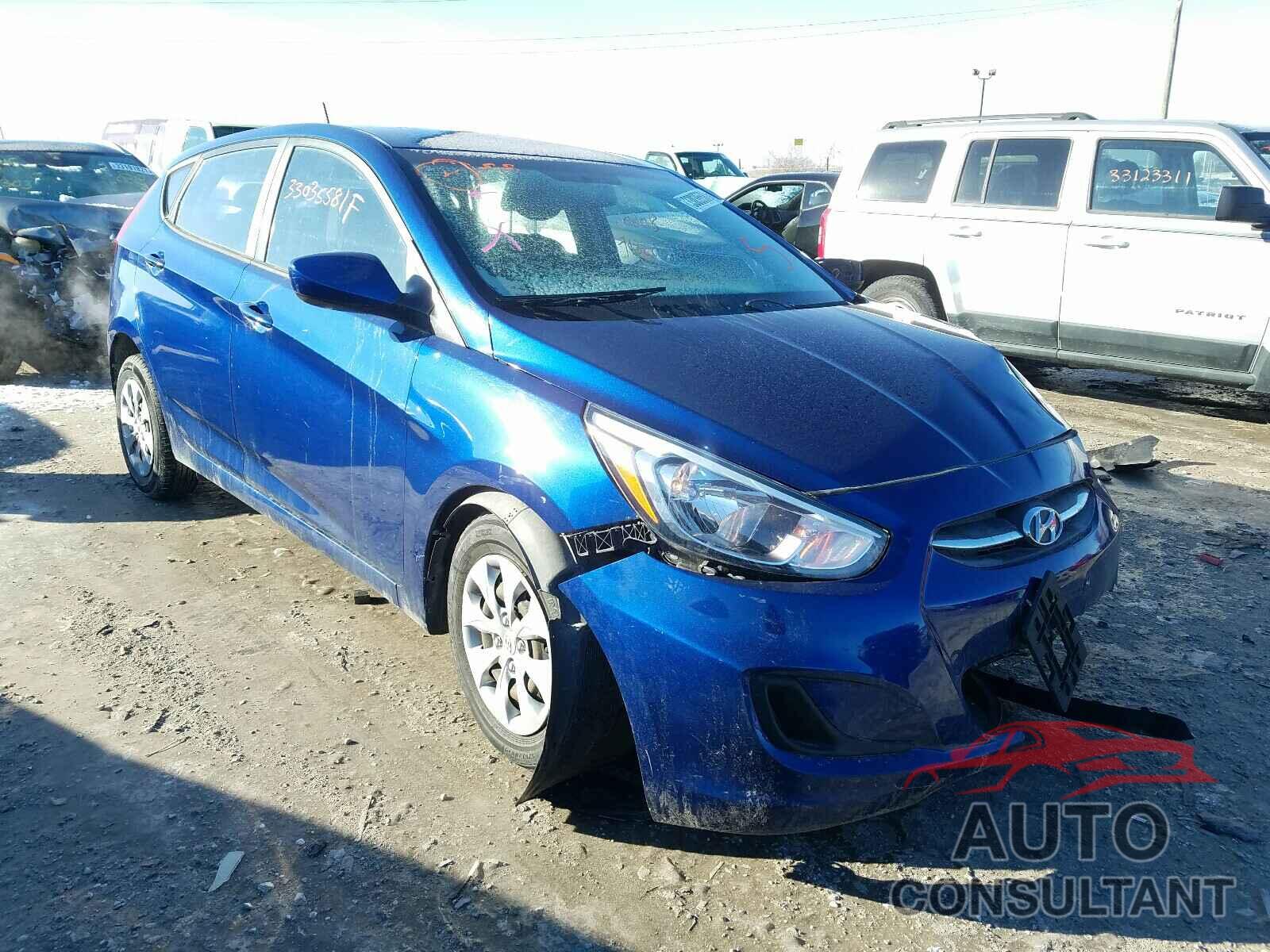 HYUNDAI ACCENT 2016 - KMHCT5AE3GU270107