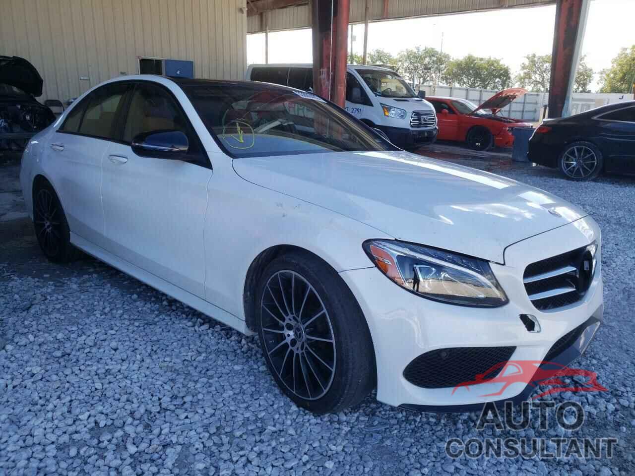 MERCEDES-BENZ C-CLASS 2018 - WDDWF4JB5JR408805