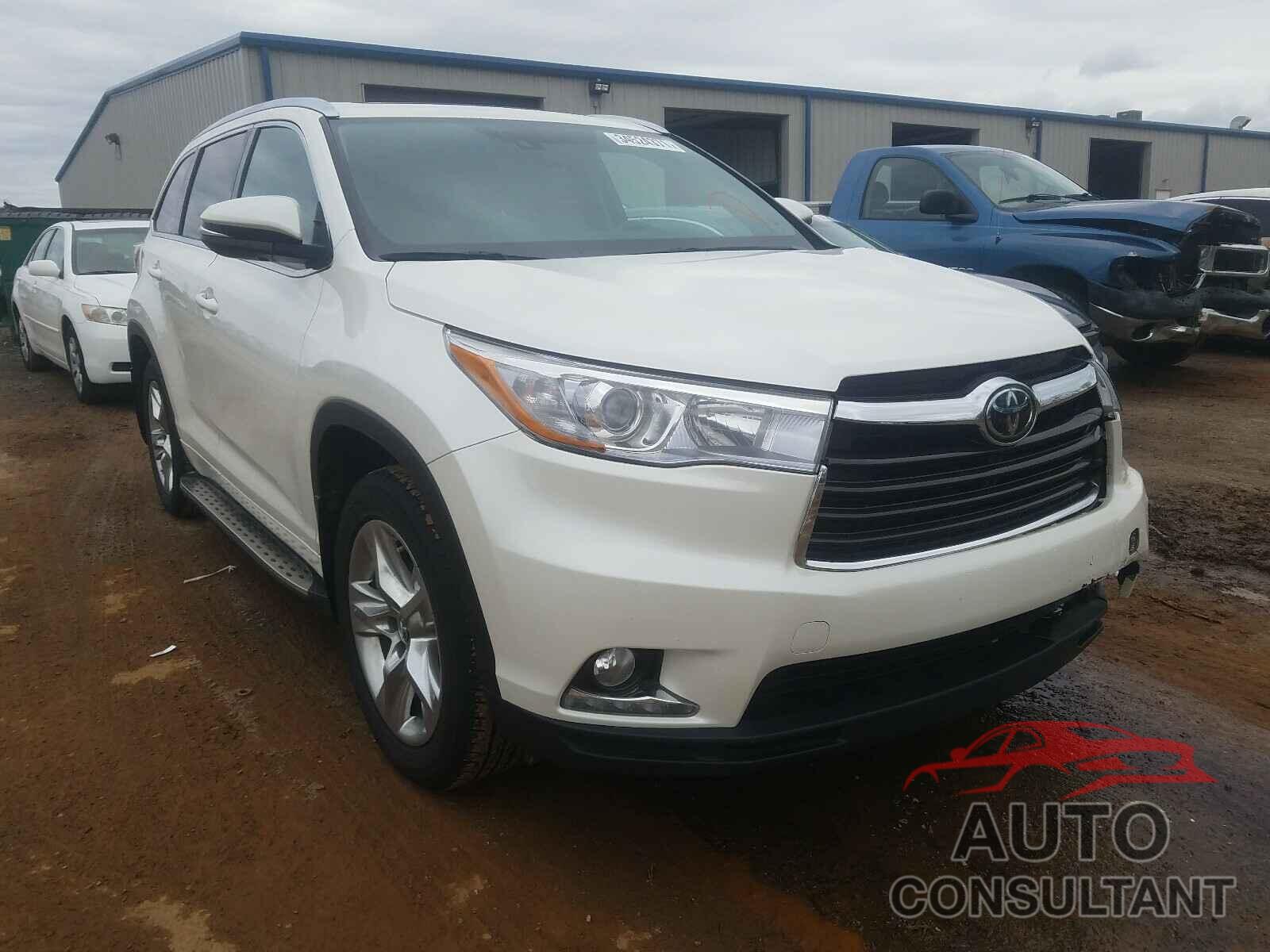 TOYOTA HIGHLANDER 2016 - 5TDDKRFH8GS270047