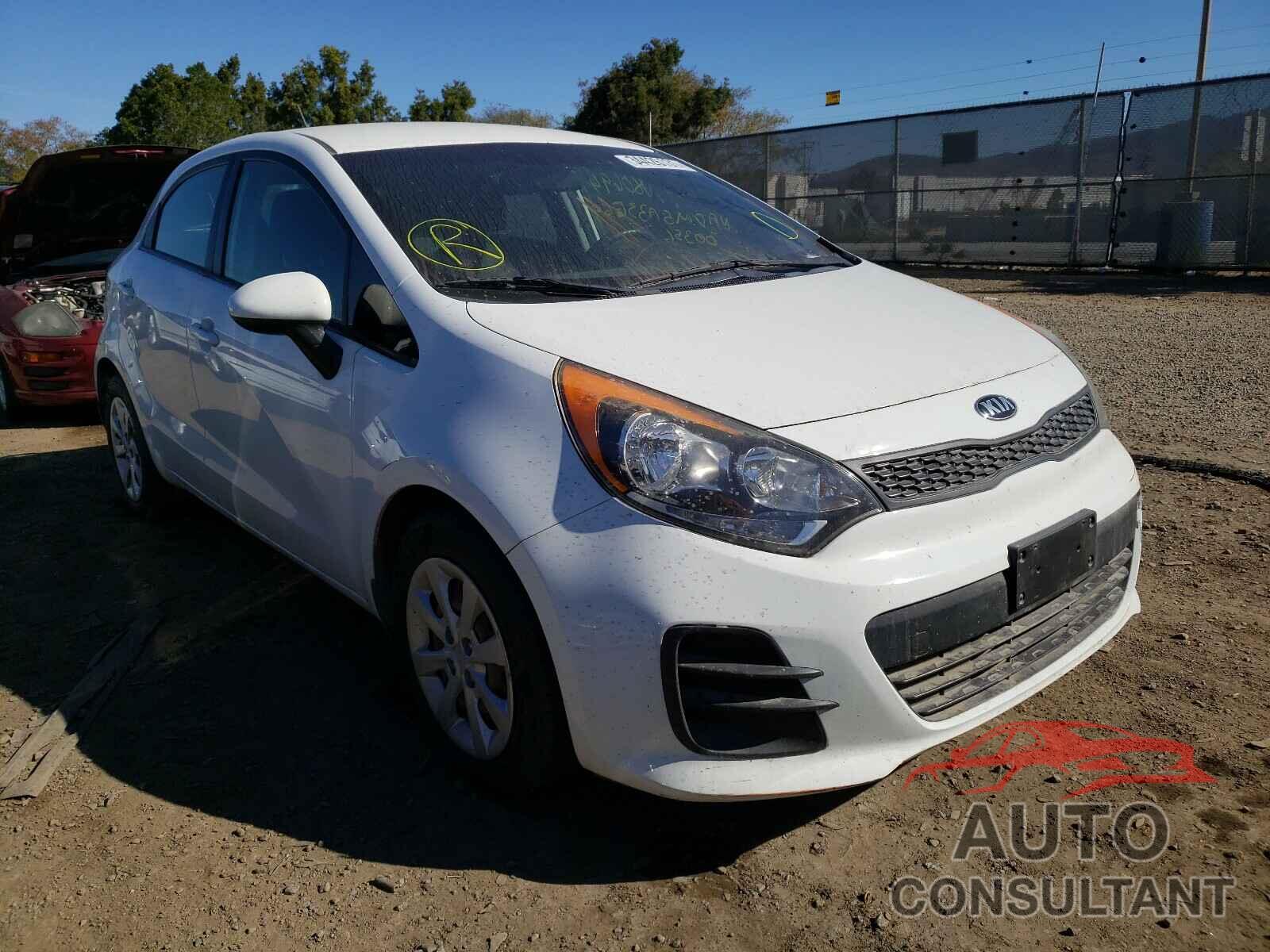 KIA RIO 2016 - KNADM5A33G6600351