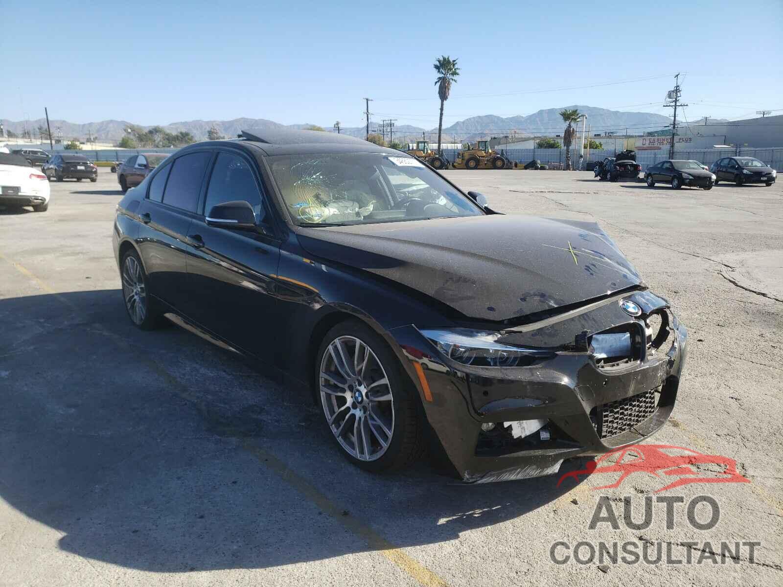 BMW 3 SERIES 2017 - WBA8B3G53HNU35087